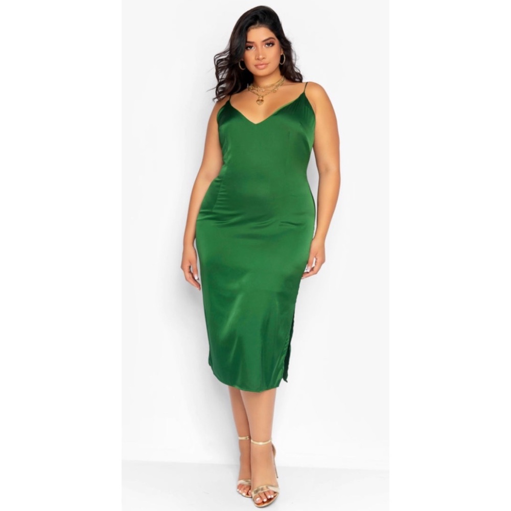 Satin Slip Dress